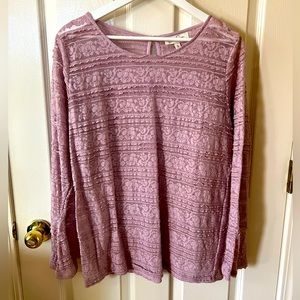 Lace Maternity Top